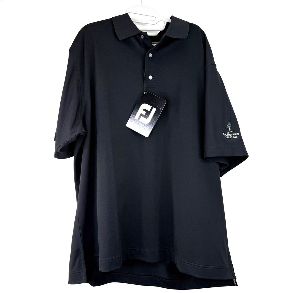 Footjoy FJ Prodry Pique Performance Golf Shirt New with tags Branded Size XL